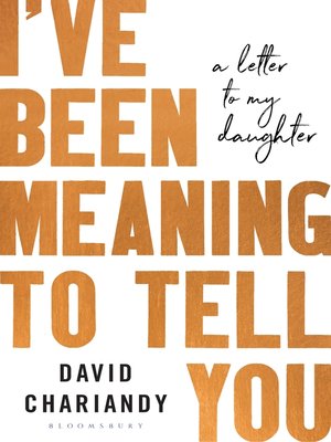 I've Been Meaning to Tell You - ebook